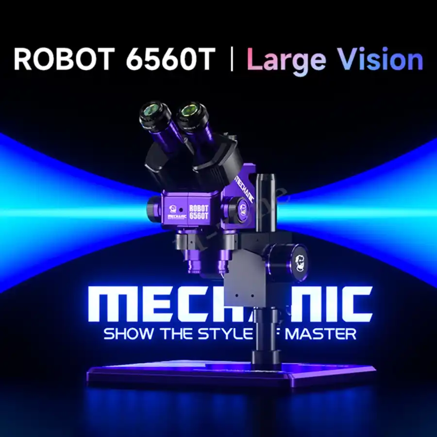 Microscópio Trinocular Estereoscópico Mechanic 6560T-B11.1